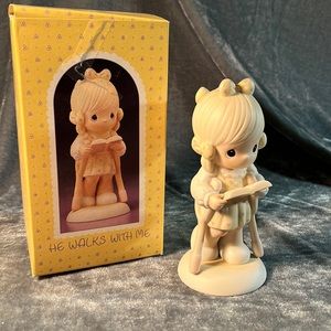 Precious Moments Figurine - He Walks With Me